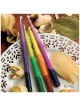 Premium Chanukah Candles - Tri-Color | Hanukkah | Judaica